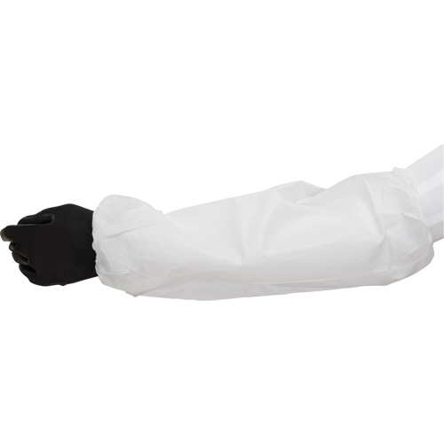 Manchettes, Longueur de 18", Microporeux, Blanc PB Rental Co. Ltd.