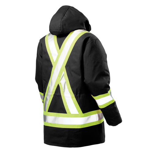 Parka de s&eacute;curit&eacute;, Noir, Grand PB Rental Co. Ltd.