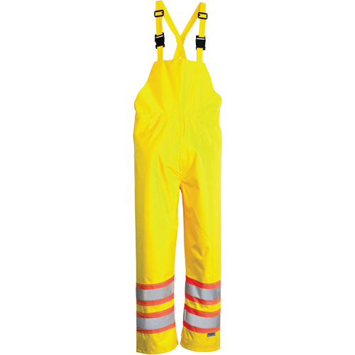 Open Road&reg; Bib Pants, Polyester, Small, High Visibility Lime-Yellow PB Rental Co. Ltd.