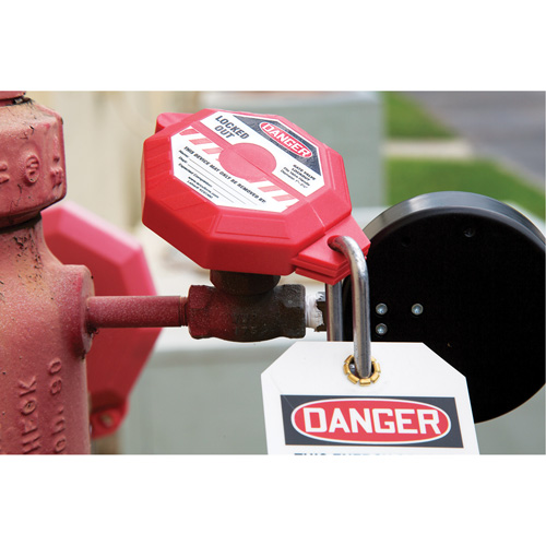 Dispositif de verrouillage de poign&eacute;e de robinet-vanne Stopout, Type Vanne PB Rental Co. Ltd.