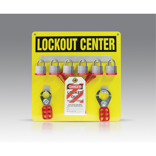 Hanger Board Kit, Laminated Steel Padlocks, 6 Padlock Capacity, Padlocks Included PB Rental Co. Ltd.