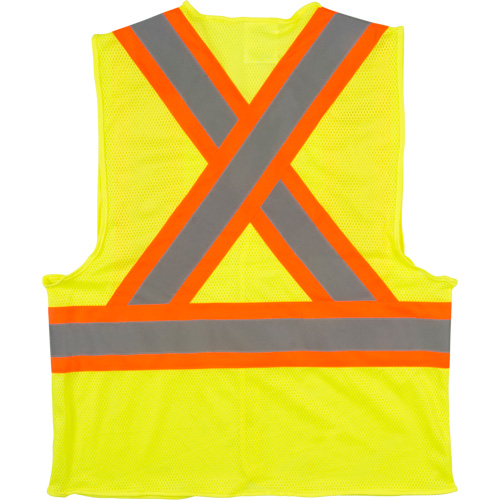 Veste de s&eacute;curit&eacute; pour la circulation, Jaune lime haute visibilit&eacute;, Moyen, Polyester PB Rental Co. Ltd.