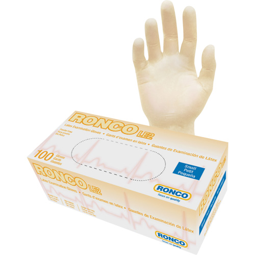 Disposable Gloves, Small, Latex, 4-mil, Powder-Free, Natural, Class 2 PB Rental Co. Ltd.
