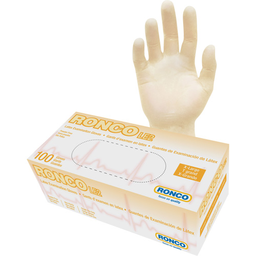 Disposable Gloves, X-Large, Latex, 4-mil, Powder-Free, Natural, Class 2 PB Rental Co. Ltd.