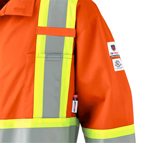 7702 Combinaison de s&eacute;curit&eacute; haute visibilit&eacute; ignifuge, Taille 36, Orange PB Rental Co. Ltd.