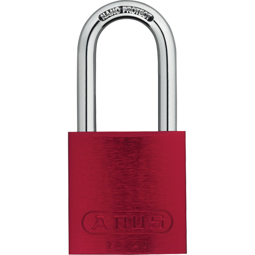 Cadenas de s&eacute;curit&eacute;, Rouge, Cl&eacute;s diff&eacute;rentes, Aluminium, Largeur de 1-1/2" PB Rental Co. Ltd.