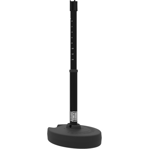 Base pour montant de barri&egrave;re PLUS, Hauteur de 42", Noir PB Rental Co. Ltd.