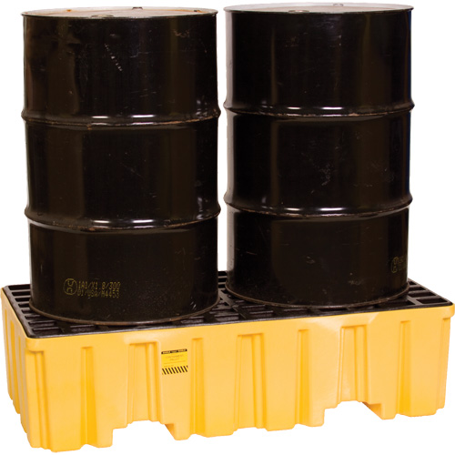 Palette de confinement des d&eacute;versements, Capacit&eacute; de d&eacute;versement 66 gal. US, 26,25" x 51" x 13,75" PB Rental Co. Ltd.