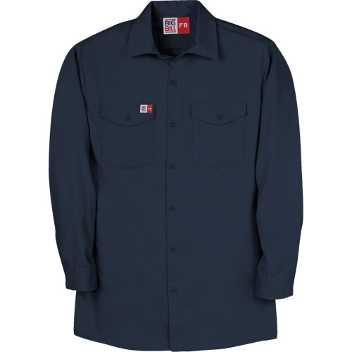 Chemise de travail de protection contre l'arc &eacute;lectrique, Moyen (grande taille), Bleu marin PB Rental Co. Ltd.