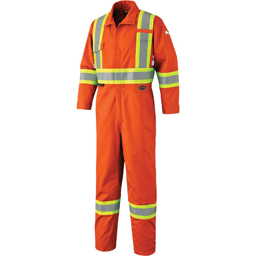 7702 Arc Flash Hi-Vis Safety Coveralls, Size 62, Orange, 10 cal/cm² PB Rental Co. Ltd.