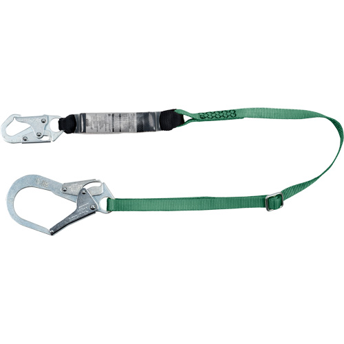 V-Series Lanyard, 6', Rebar Hook Center, Snap Hook Leg Ends, Polyester PB Rental Co. Ltd.