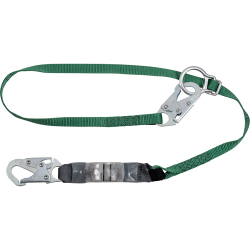 V-Series Tie-Back Lanyard, 6', Rebar Hook Center, Snap Hook Leg Ends, Polyester PB Rental Co. Ltd.