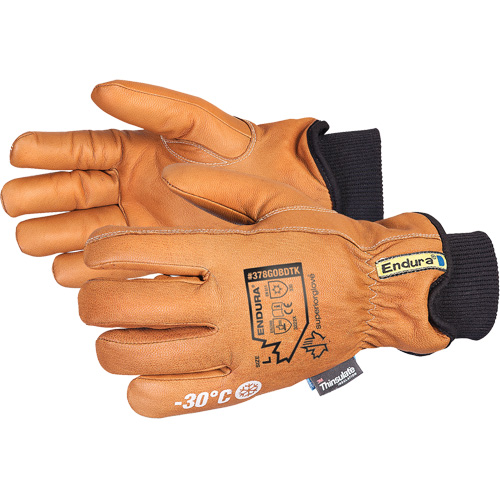 Endura&reg; Deluxe Winter Driver's Glove, X-Small, Grain Goatskin Palm, Thinsulate Inner Lining PB Rental Co. Ltd.
