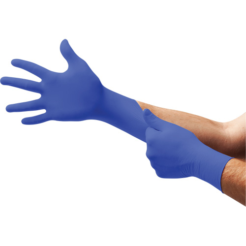 UltraForm&reg; UF-524 Examination Gloves, X-Small, Nitrile, 2.4-mil, Powder-Free, Blue, Class 2 PB Rental Co. Ltd.