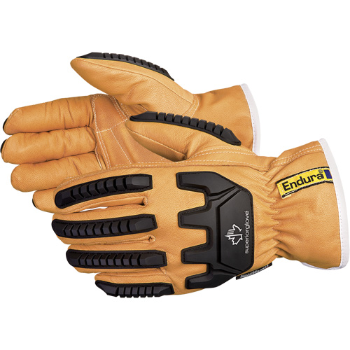 Endura&reg; Anti-Impact Driver's Gloves, X-Small, Grain Goatskin Palm, Thinsulate Inner Lining PB Rental Co. Ltd.