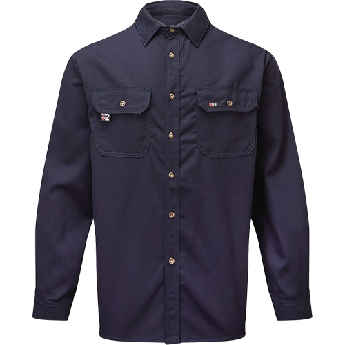 Chemise de travail de luxe 7 oz UltraSoft, Moyen (grande taille), Bleu marin PB Rental Co. Ltd.