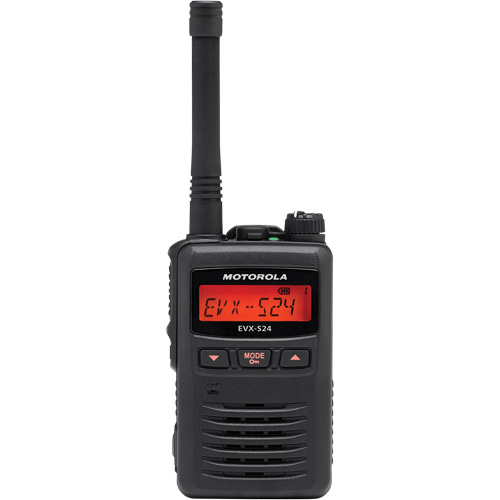 EVX-S24 Series Portable Radio, UHF Radio Band, 256 Channels, 200 000 sq. ft. Range PB Rental Co. Ltd.