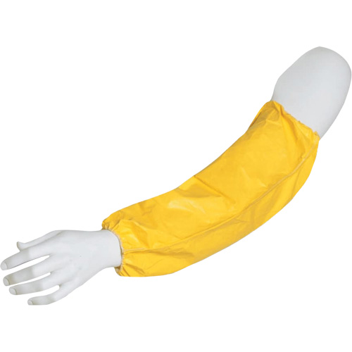 Manches jetables, Longueur de 18", Tychem 2000, Jaune PB Rental Co. Ltd.
