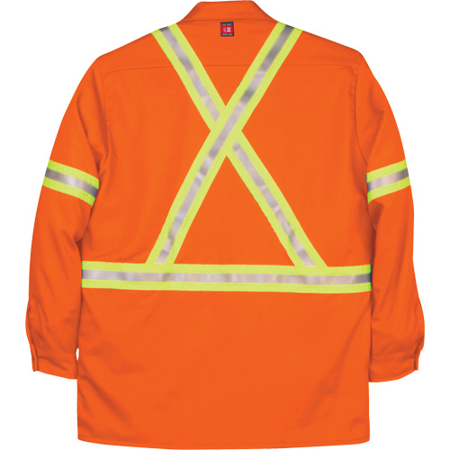 Chemise de travail industrielle Westex UltraSoft, Petit, Orange PB Rental Co. Ltd.