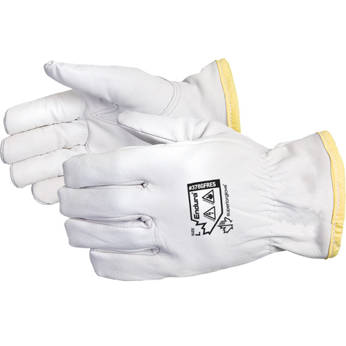 Endura&reg; Flame-Resistant Anti-Static Driver's Gloves, Small, Grain Goatskin Palm, Rhovyl&reg; Inner Lining PB Rental Co. Ltd.