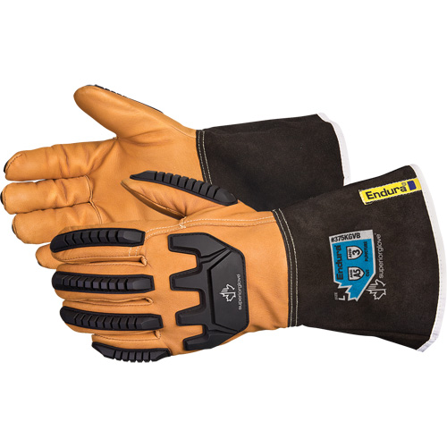 Endura&reg; Anti-Impact Driver's Gloves, Small, Grain Goatskin Palm, Kevlar&reg; Inner Lining PB Rental Co. Ltd.