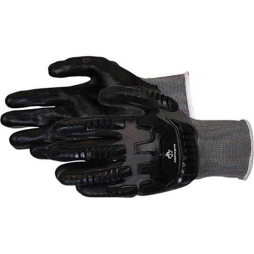 Gants de travail antichocs Dexterity, Petit, Paume en Synth&eacute;tique, Poignet Poignet en tricot PB Rental Co. Ltd.