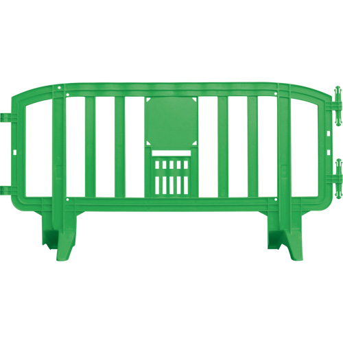 Movit Barricade, Interlocking, 78" L x 39" H, Green PB Rental Co. Ltd.