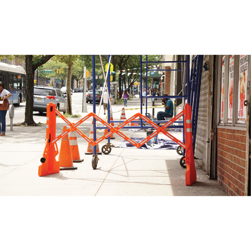 Multi-Gate Barricade, 43" H x 90" L, Orange PB Rental Co. Ltd.