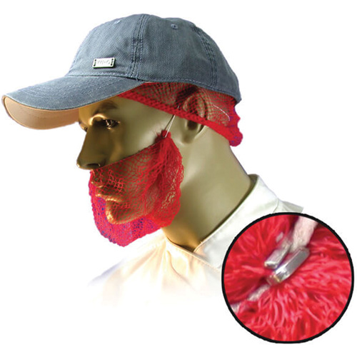 Filets &agrave; barbe jetables, Polypropyl&egrave;ne, Rouge PB Rental Co. Ltd.