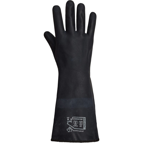 SolvStop Heady-Duty Chemical & Heat-Resistant Gloves, Neoprene, 8, Protects Up To 392° F (200° C) PB Rental Co. Ltd.