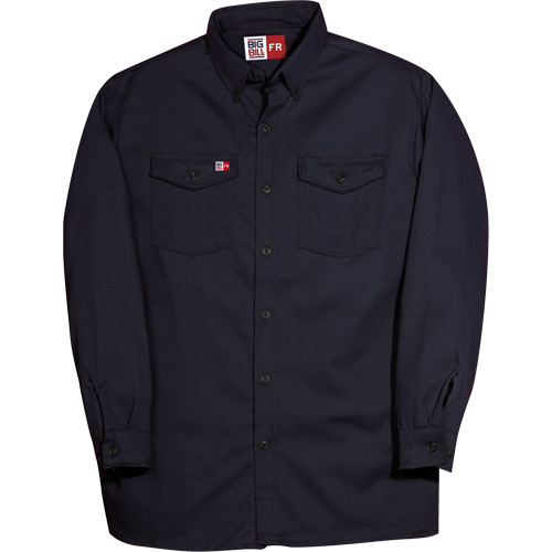 Chemise &agrave; boutons Westex UltraSoft, Moyen (grande taille), Bleu marin PB Rental Co. Ltd.