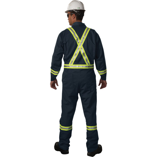 Westex UltraSoft&reg; Unlined Coveralls, Size 34/36, Navy Blue, 12.4 cal/cm2 PB Rental Co. Ltd.