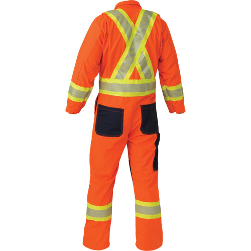 Combinaison ind&eacute;chirable, Moyen (grande taille), Orange haute visibilit&eacute; PB Rental Co. Ltd.