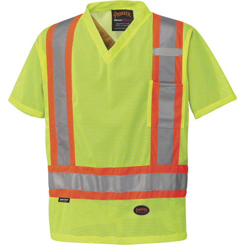 5997 T-shirt de s&eacute;curit&eacute; &agrave; haute visibilit&eacute;, Polyester, Petit, Jaune lime haute visibilit&eacute; PB Rental Co. Ltd.