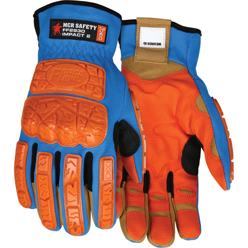Forceflex&reg; Impact Gloves, Medium, Synthetic Palm, Slip-On Cuff PB Rental Co. Ltd.