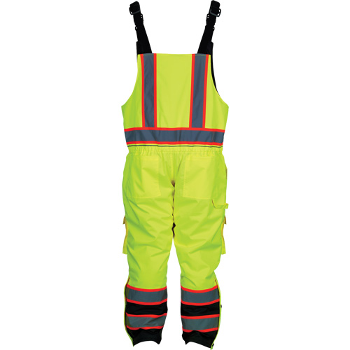 Insulated Overalls, Polyester/Polyurethane, Small, High Visibility Lime-Yellow PB Rental Co. Ltd.