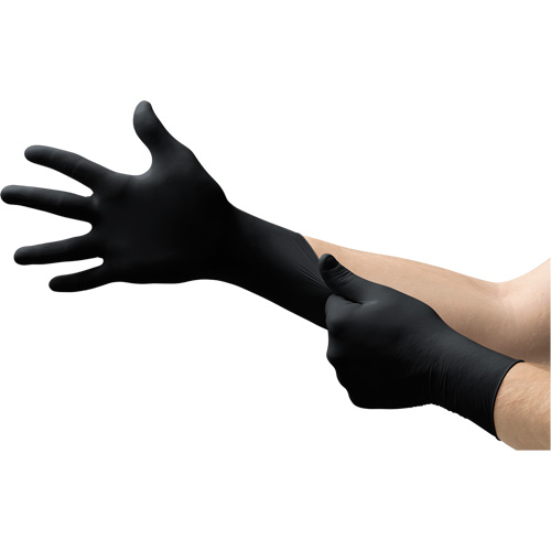 Onyx&reg; Gloves, Small, Nitrile, 3.5-mil, Powder-Free, Black PB Rental Co. Ltd.