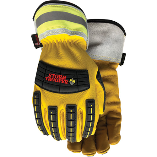 Gants 5782CR Storm Trooper, Petit, Paume en Cuir de vache, Poignet &eacute;lastique PB Rental Co. Ltd.