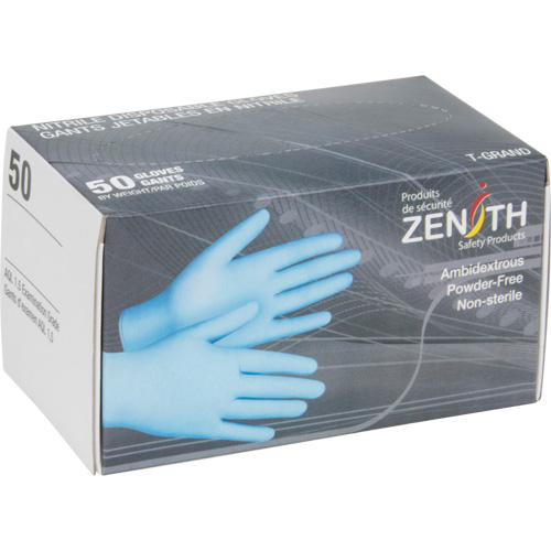 Vending Pack Disposable Gloves, Medium, Nitrile, 4.5-mil, Powder-Free, Blue PB Rental Co. Ltd.