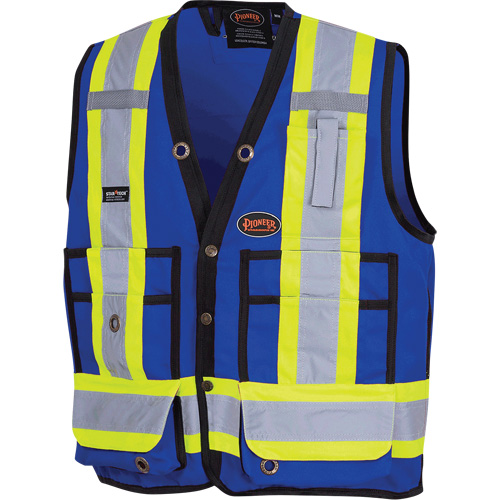 6692N Surveyor's Safety Vest, Royal Blue, Small, Polyester PB Rental Co. Ltd.