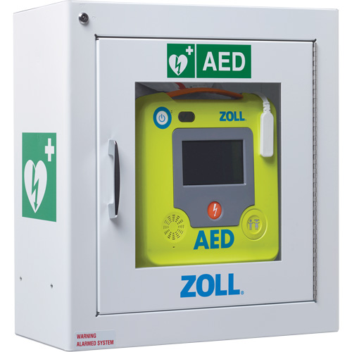 Standard Surface-Mounted AED Wall Cabinet, Zoll AED 3 For, Non-Medical PB Rental Co. Ltd.