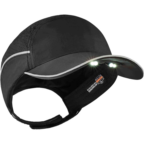 Skullerz&reg; 8965 Lightweight Bump Cap Hat with LED Lighting, Black PB Rental Co. Ltd.
