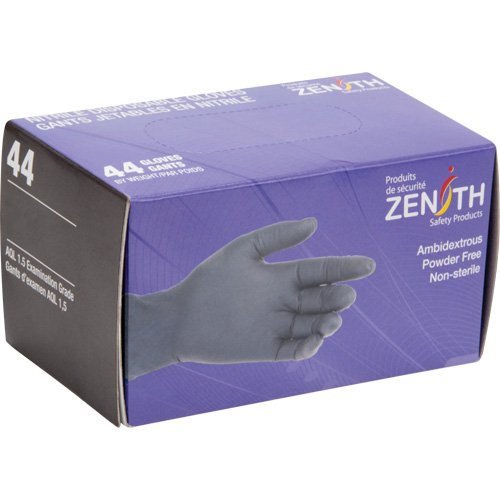 Gants jetables en paquets pour distributeur, T-Grand, Nitrile, 5 mils, Sans poudre, Noir PB Rental Co. Ltd.