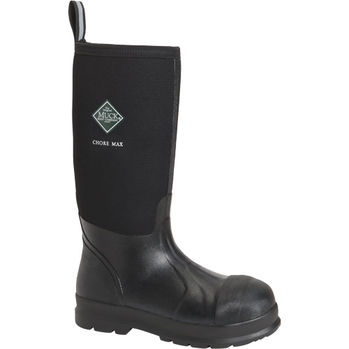 Bottes de s&eacute;curit&eacute; Chore Max, Caoutchouc, Embout Composite, Pointure 10, Semelle R&eacute;sistant aux perforations PB Rental Co. Ltd.