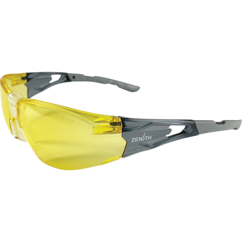 Lunettes de s&eacute;curit&eacute; s&eacute;rie Z2900, Lentille Ambr&eacute;e, Anti-&eacute;gratignures, ANSI Z87+/R&eacute;pond ou surpasse la norme CSA Z94.3 PB Rental Co. Ltd.
