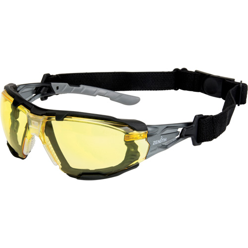 Z2900 Series Safety Glasses with Foam Gasket, Amber Lens, Anti-Scratch, ANSI Z87+/Meets/Exceeds CSA Z94.3 PB Rental Co. Ltd.