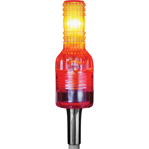 Tige de s&eacute;curit&eacute; avec lumi&egrave;re DEL haute visibilit&eacute; Safety Whip PB Rental Co. Ltd.