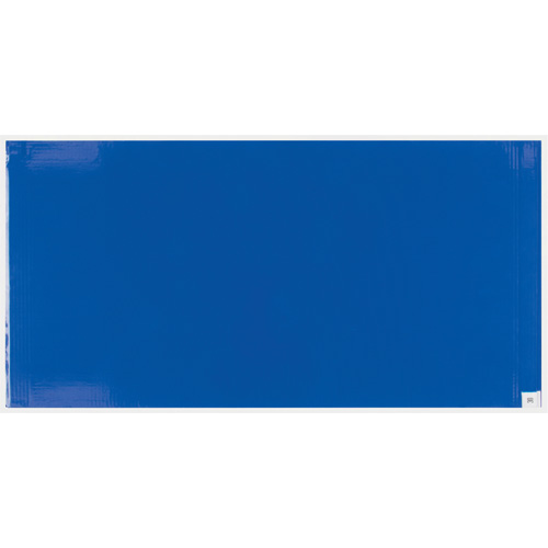 Peel-Away Cleanroom Mats & Frame Kit, 1.57 mils Thick, 18" W, 3' L x Blue PB Rental Co. Ltd.