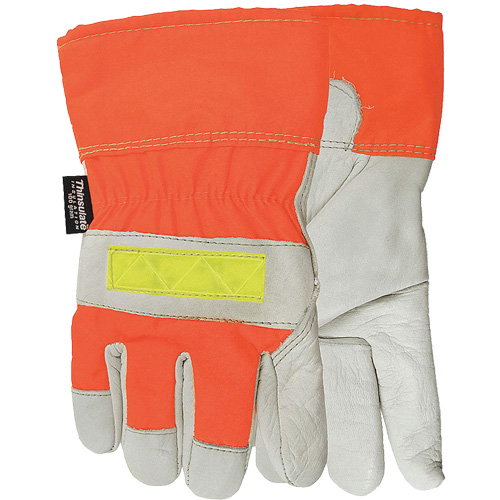 Gants dhiver Flashback, Grand, Paume en Cuir fleur de vache, Doublure en Thinsulate PB Rental Co. Ltd.