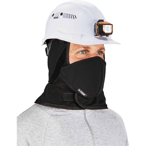 Doublure de casque de s&eacute;curit&eacute; d'hiver N-Ferno avec cache-bouche, Doublure en Molleton, Taille unique, Noir PB Rental Co. Ltd.